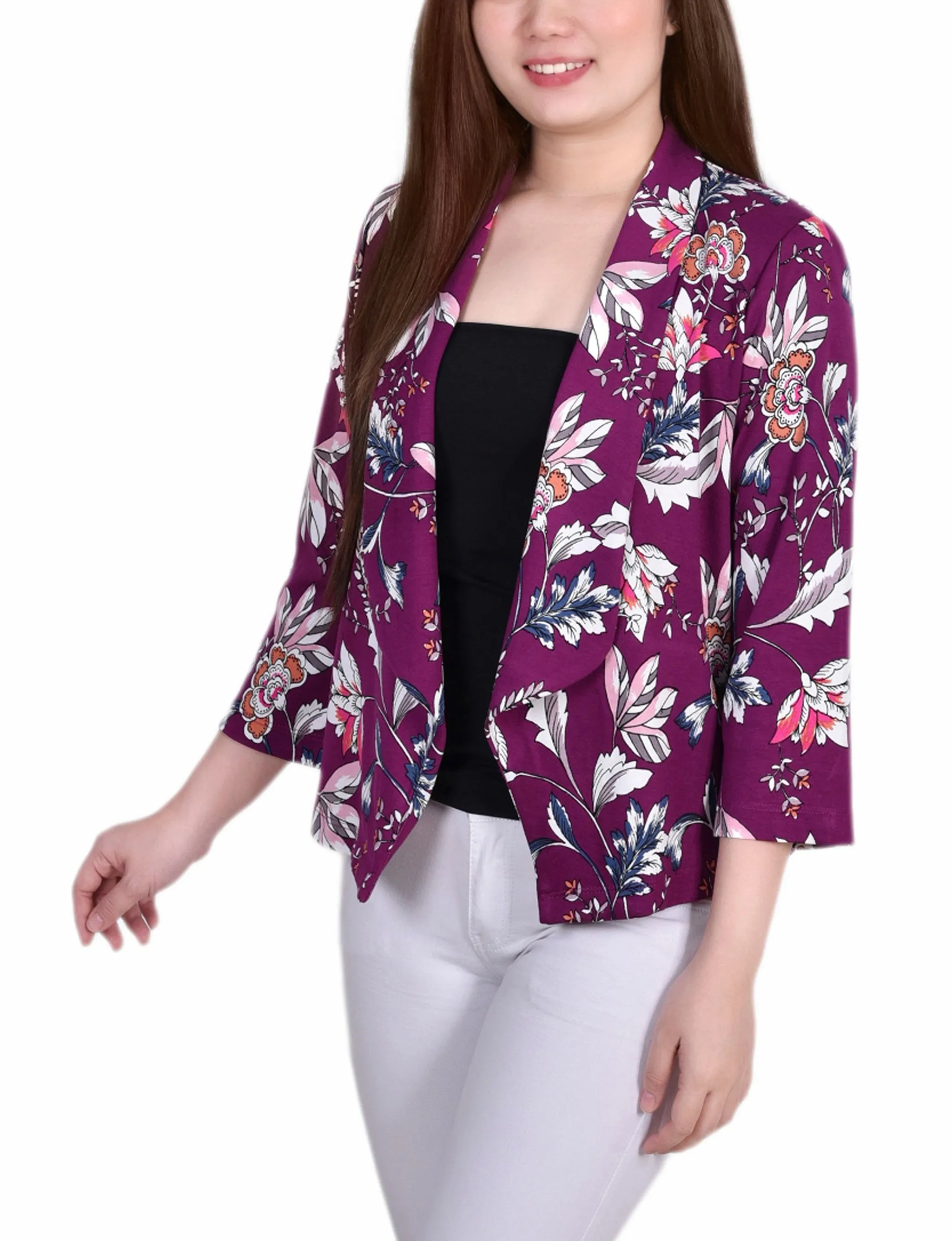 Long Sleeve Ponte Jacket