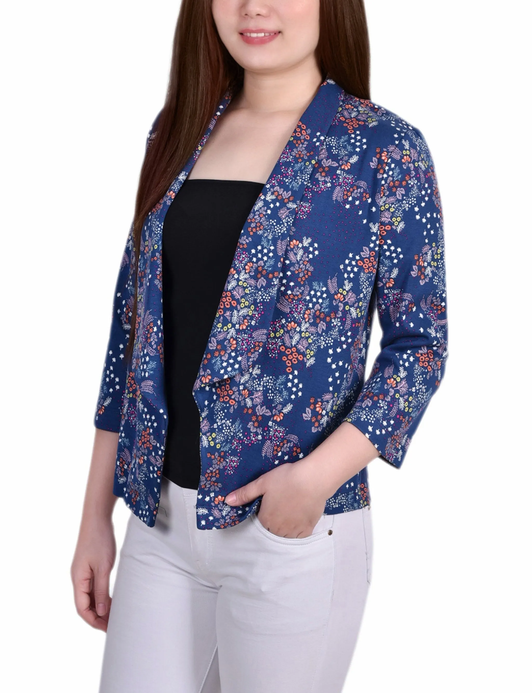 Long Sleeve Ponte Jacket