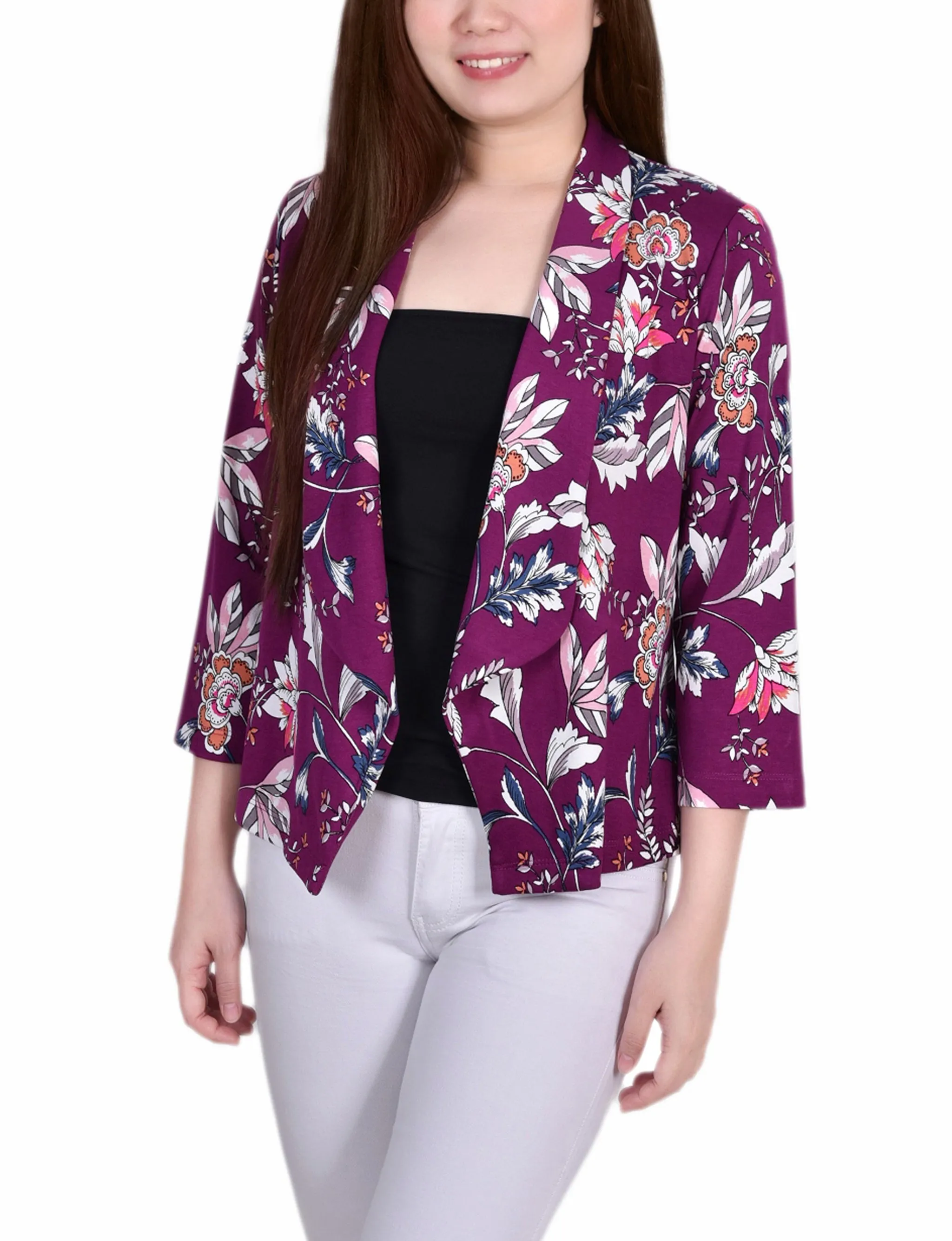 Long Sleeve Ponte Jacket