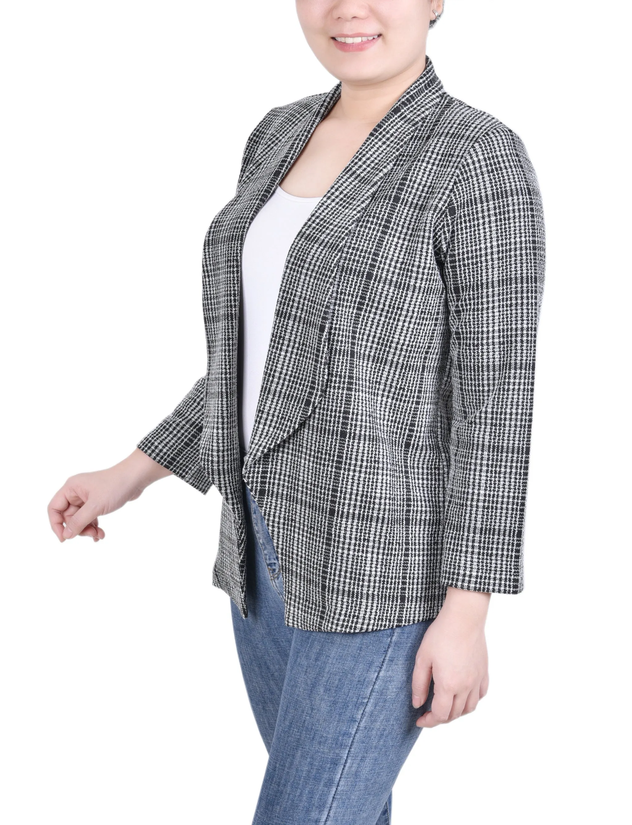Long Sleeve Ponte Jacket