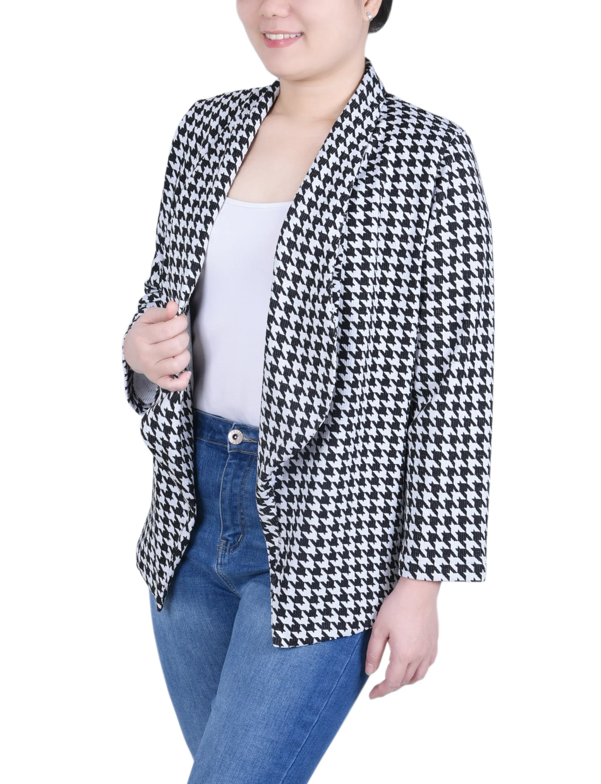 Long Sleeve Ponte Jacket