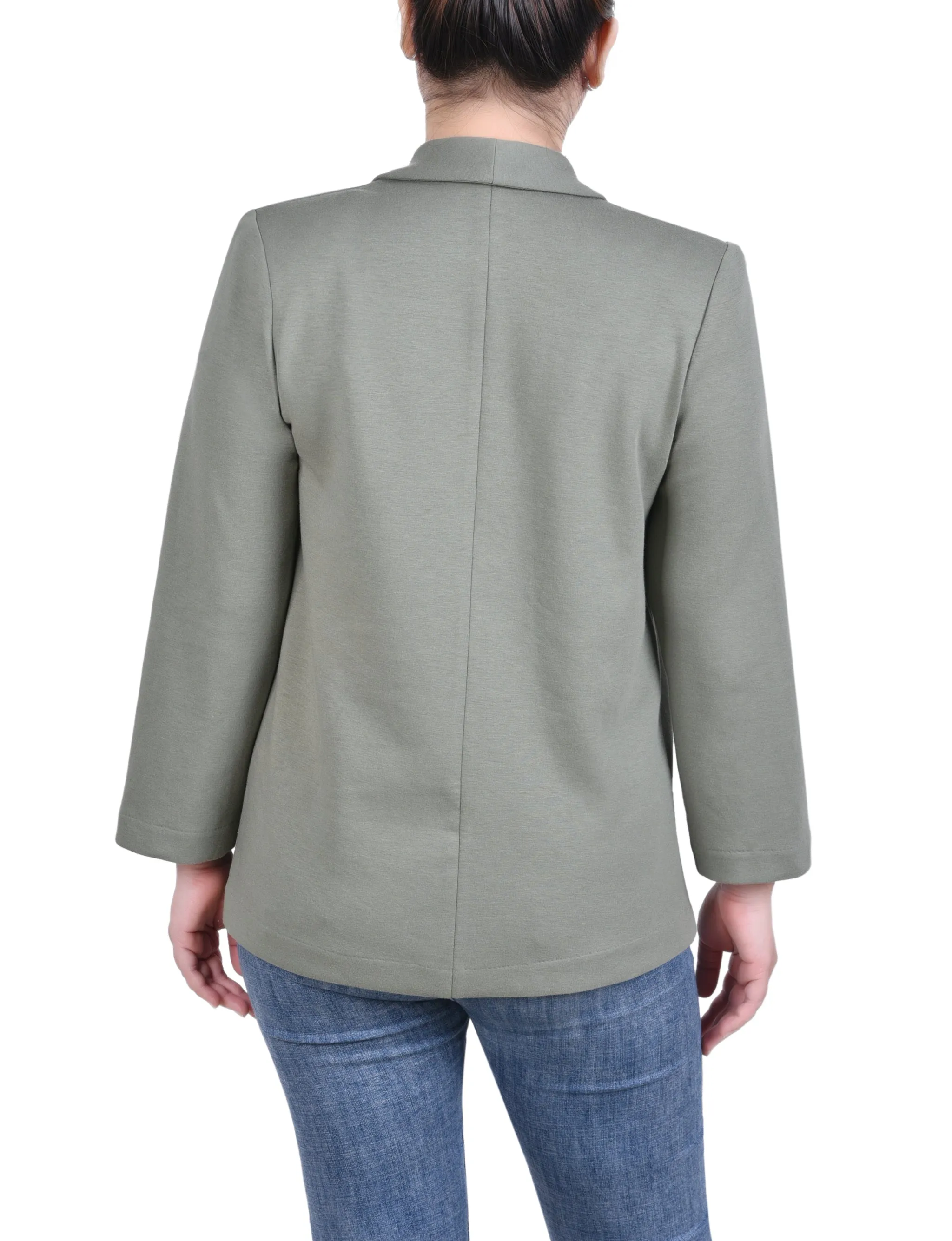 Long Sleeve Ponte Jacket