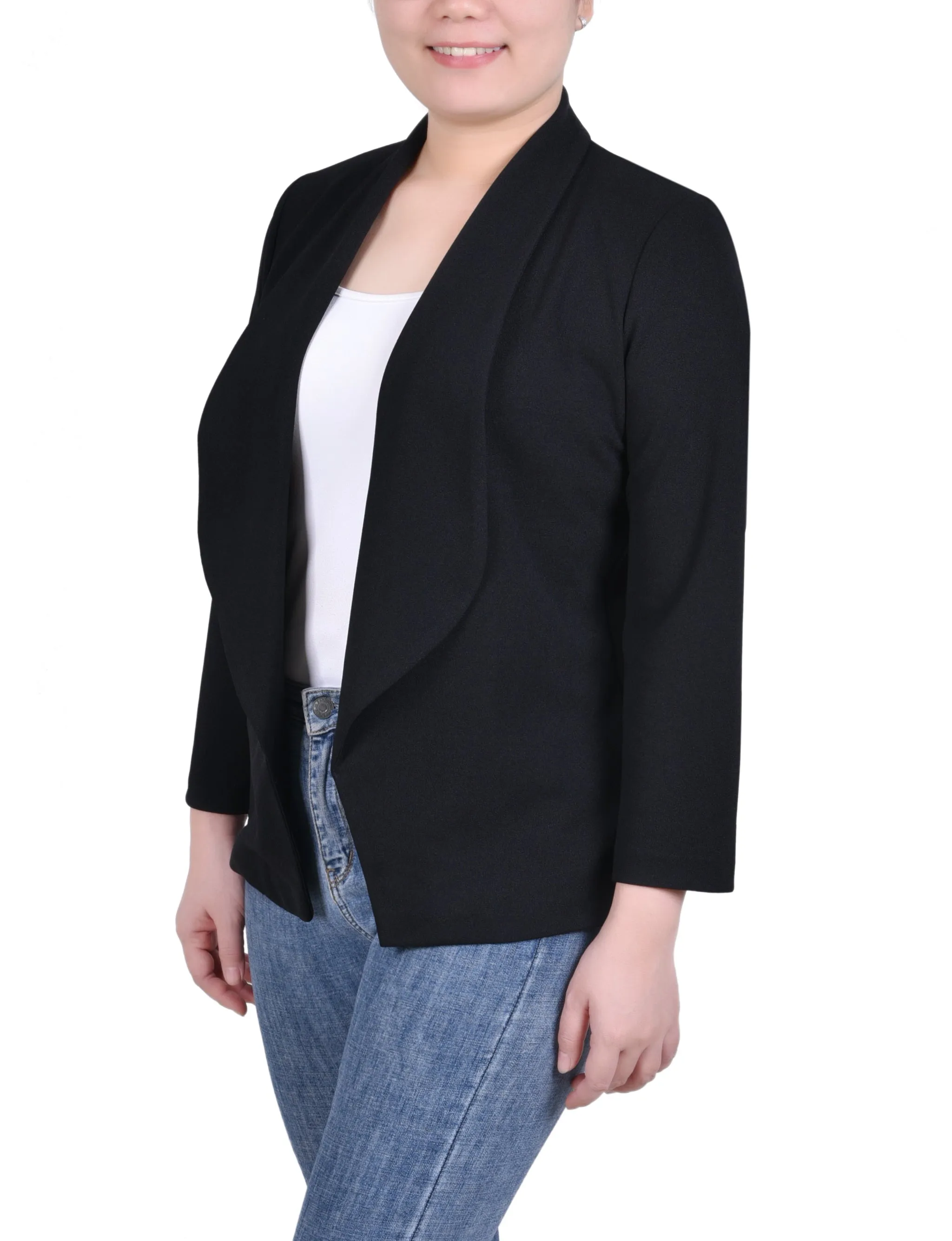 Long Sleeve Ponte Jacket
