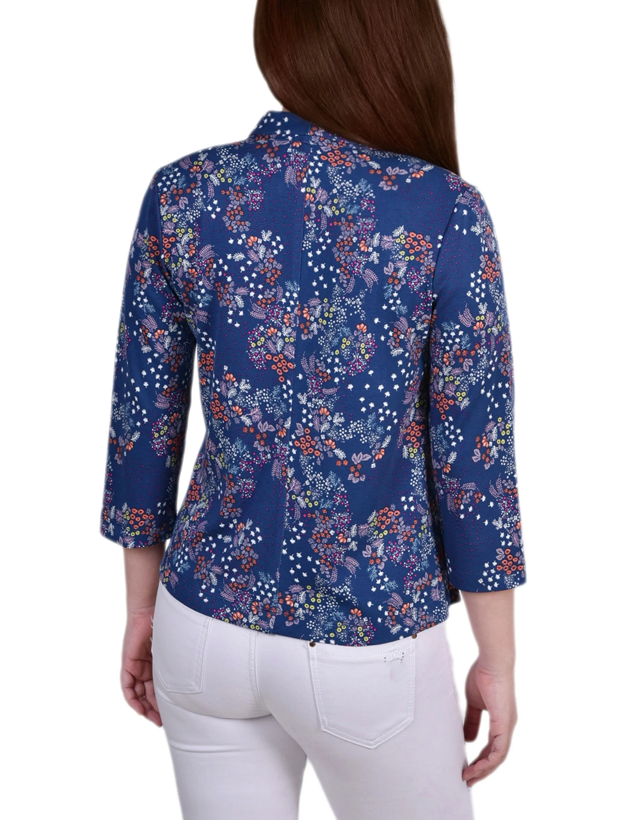 Long Sleeve Ponte Jacket