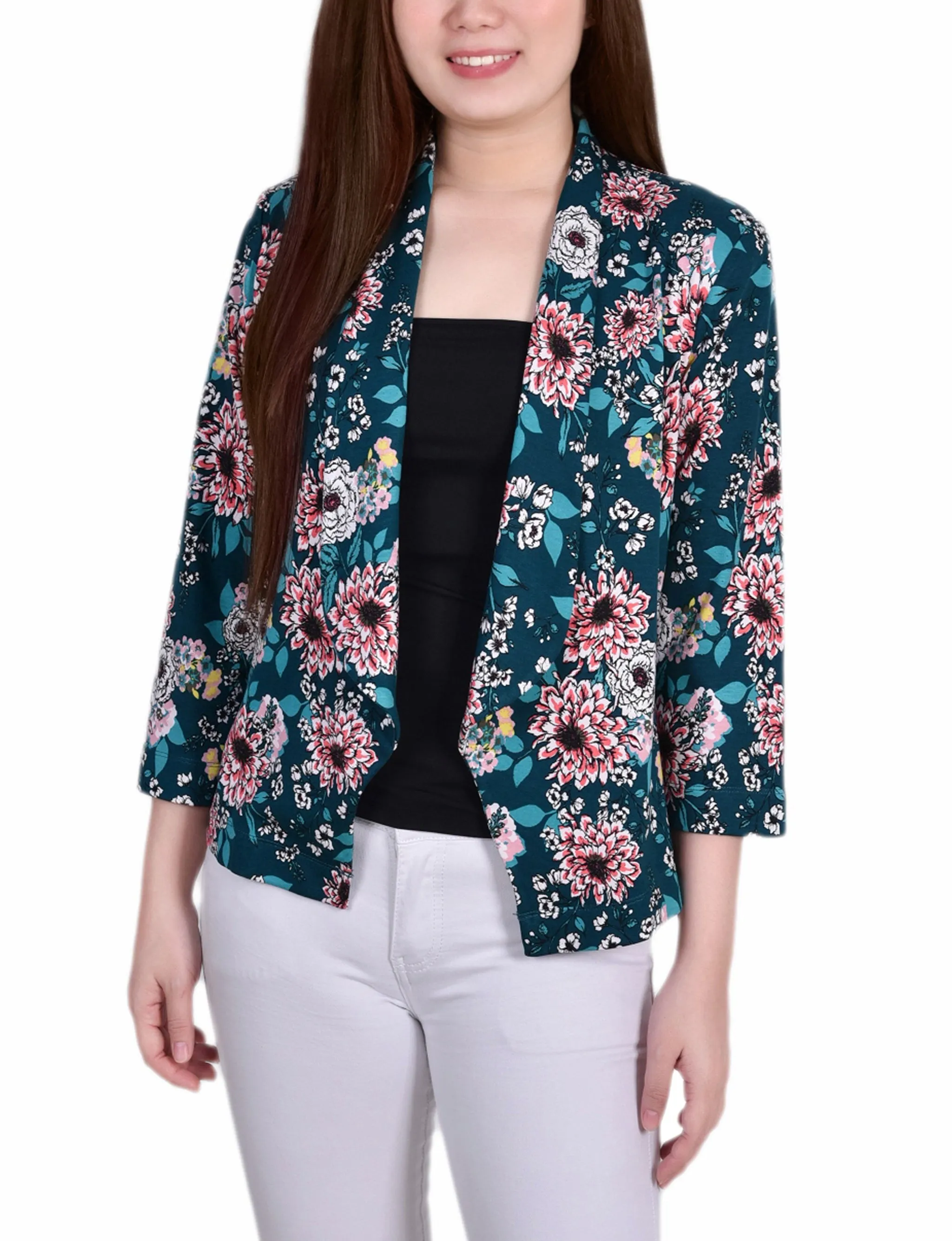Long Sleeve Ponte Jacket