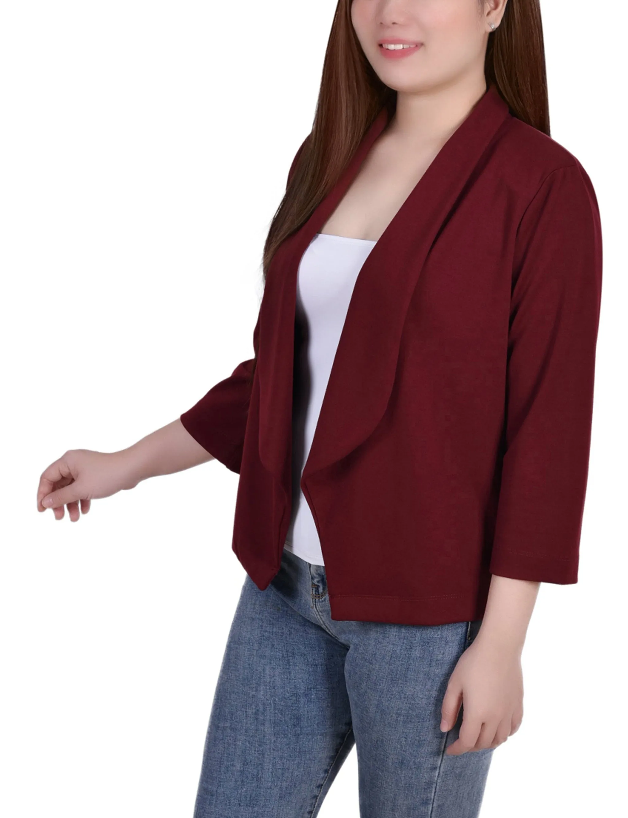 Long Sleeve Ponte Jacket