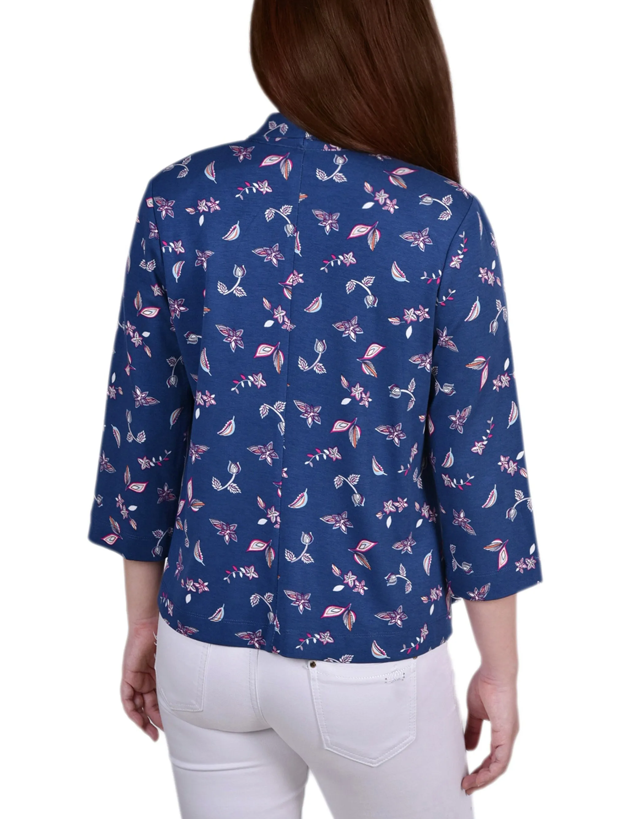Long Sleeve Ponte Jacket