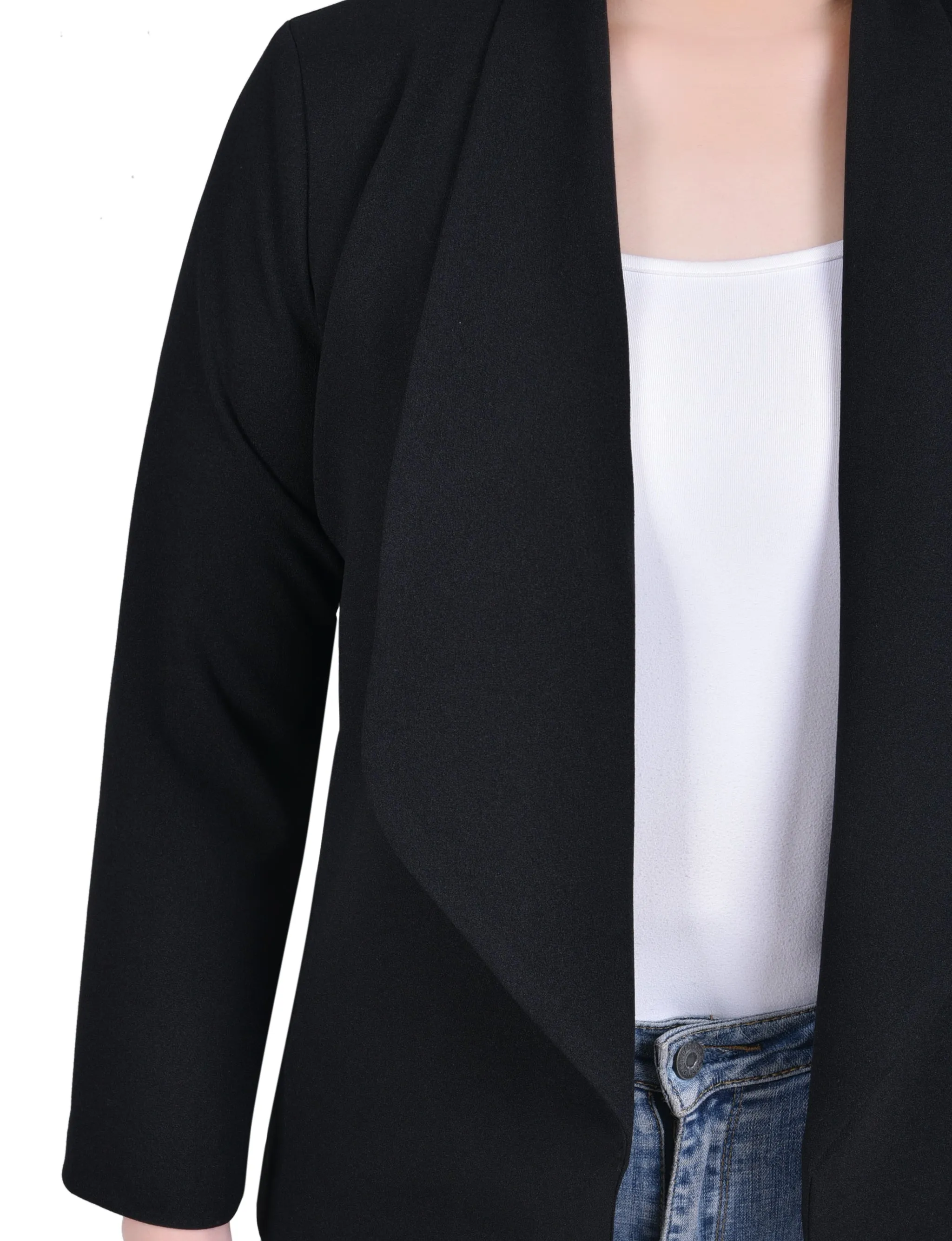 Long Sleeve Ponte Jacket