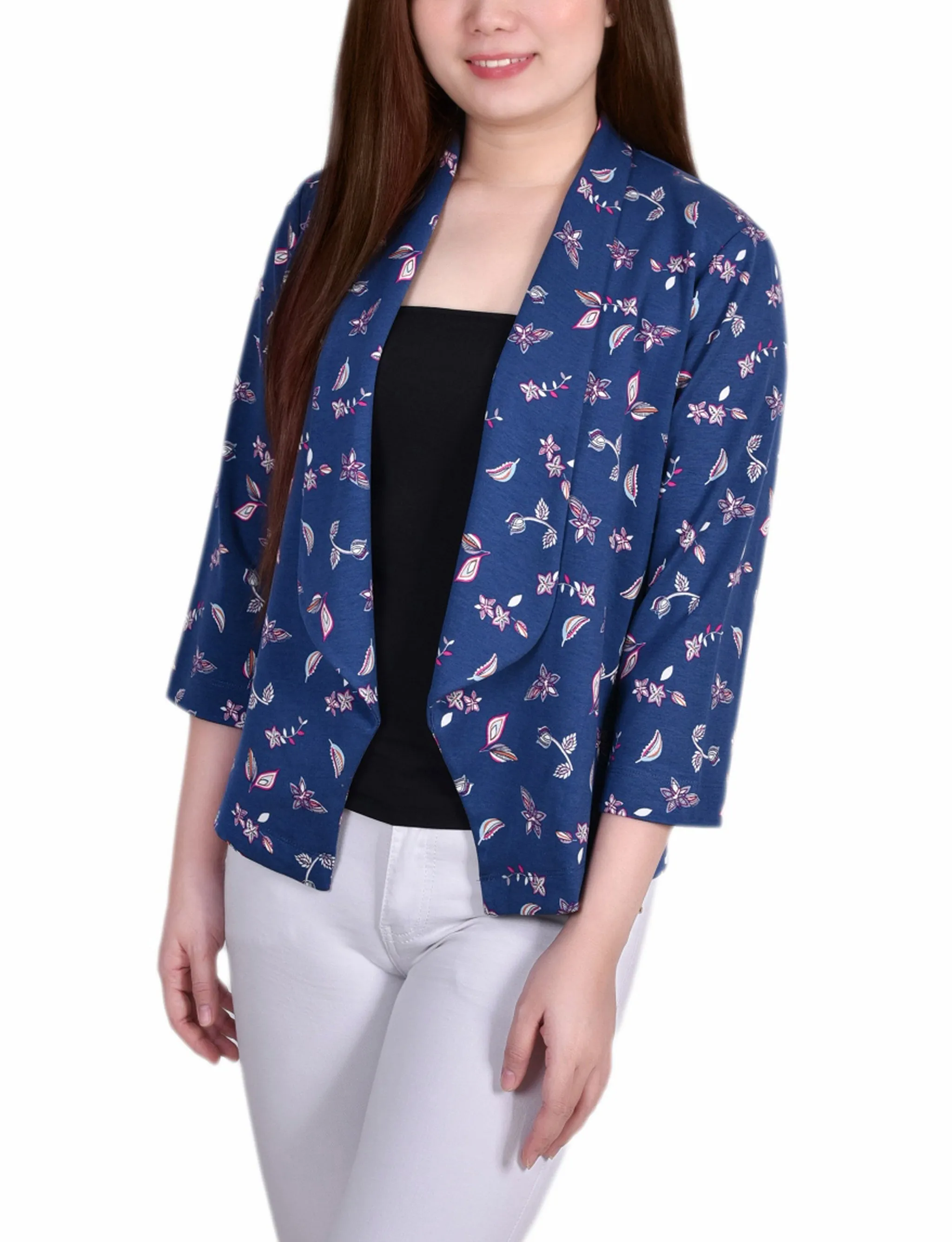 Long Sleeve Ponte Jacket