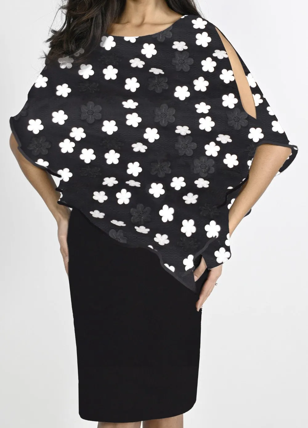 Lyman Dress 222301 Black/White