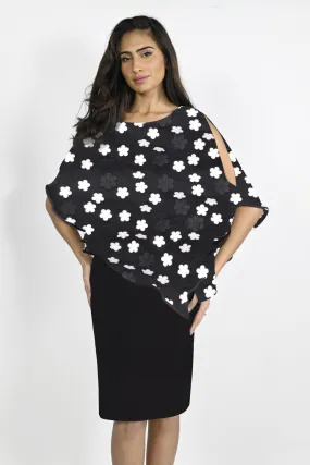 Lyman Dress 222301 Black/White