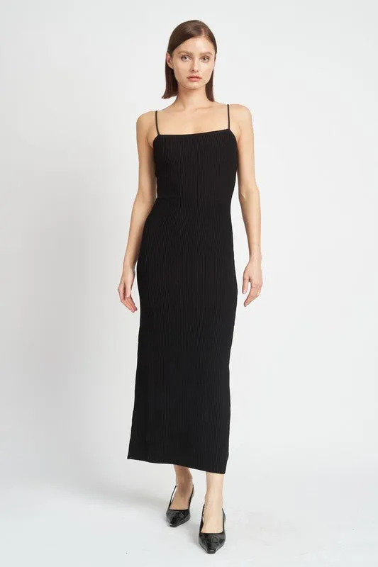 Maddie Knit Rib Dress