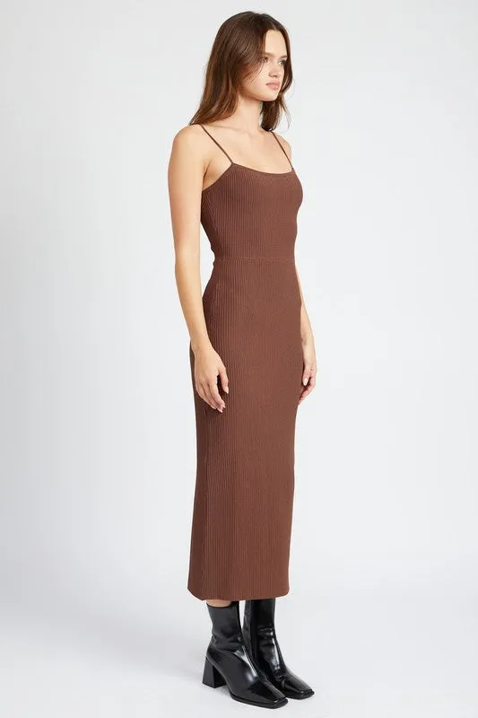 Maddie Knit Rib Dress