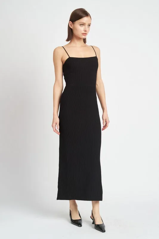 Maddie Knit Rib Dress