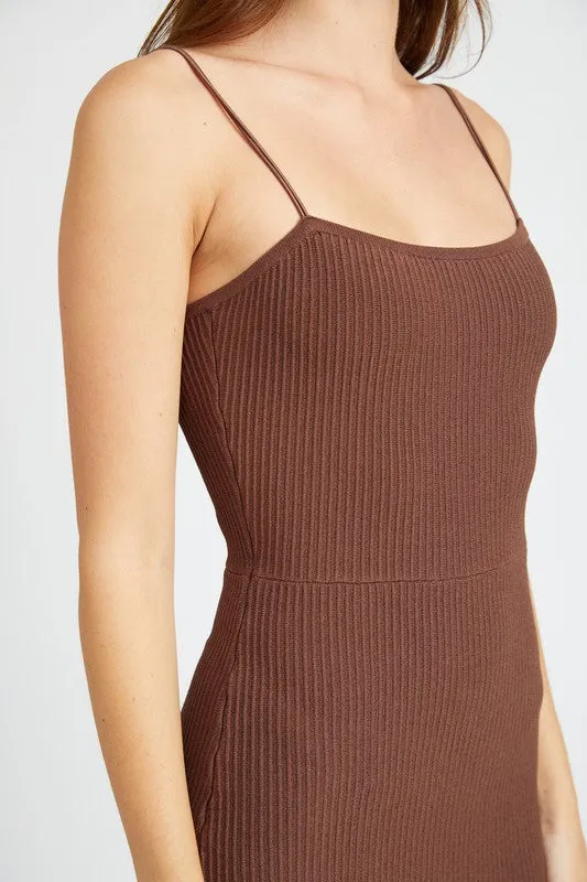 Maddie Knit Rib Dress