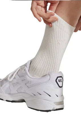 Malloy Everyday Sock, White