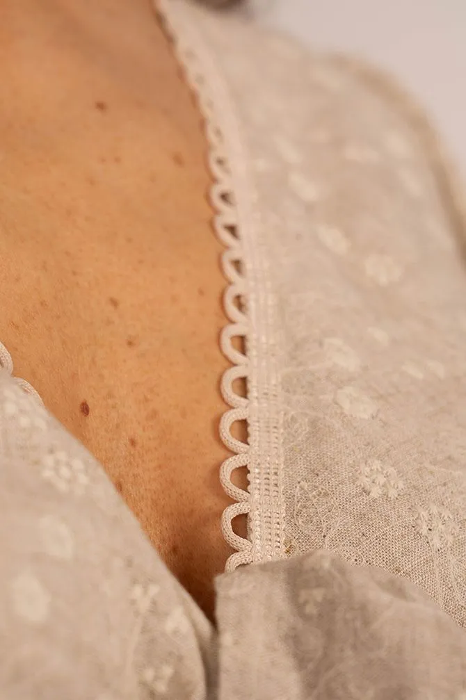 Margaret Dress Beige