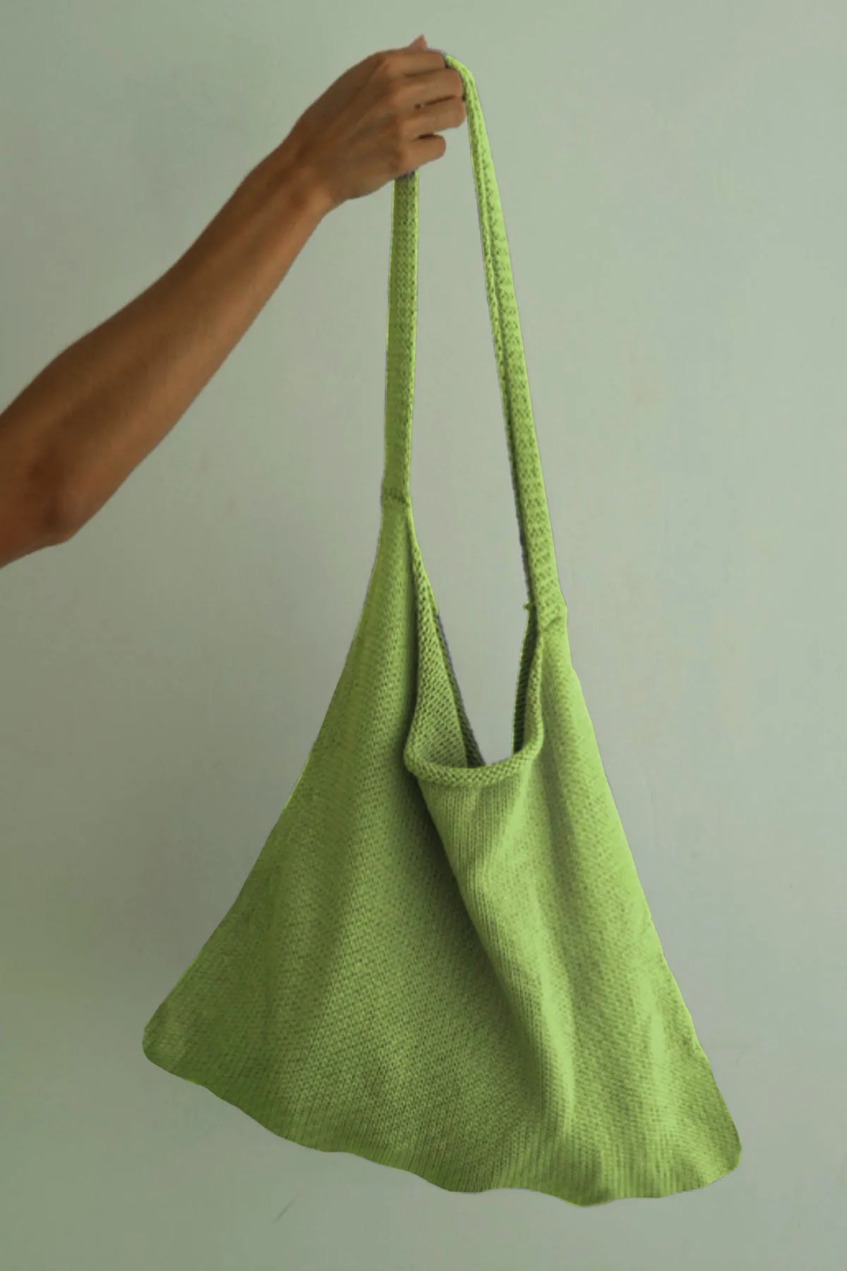 Melon Knit Tote