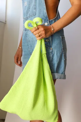 Melon Knit Tote