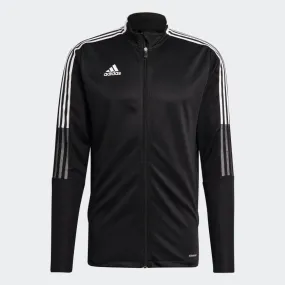 MEN TIRO21 TRACK JACKET - BLACK & White