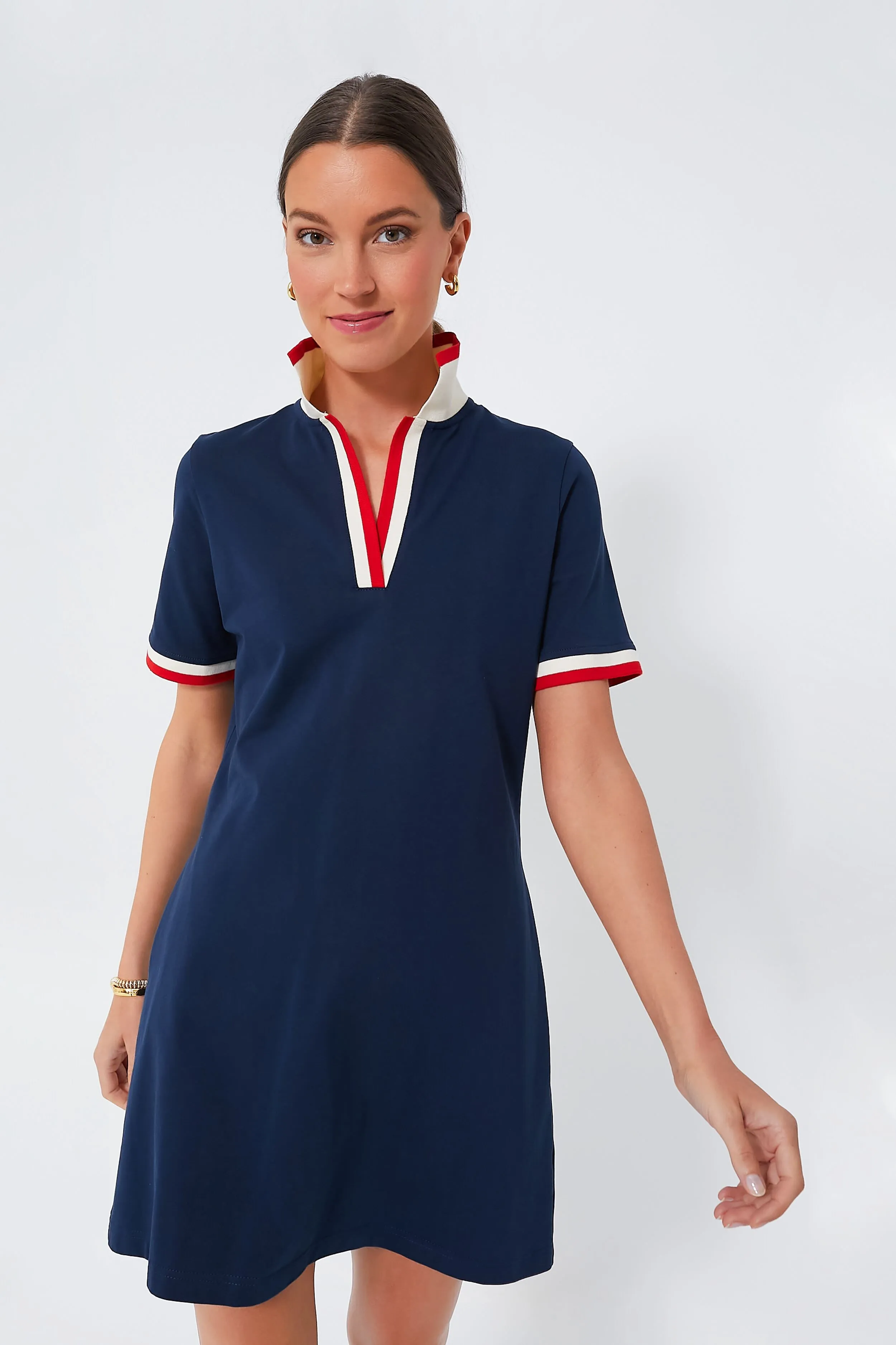 Midnight Navy Hutton Polo Dress