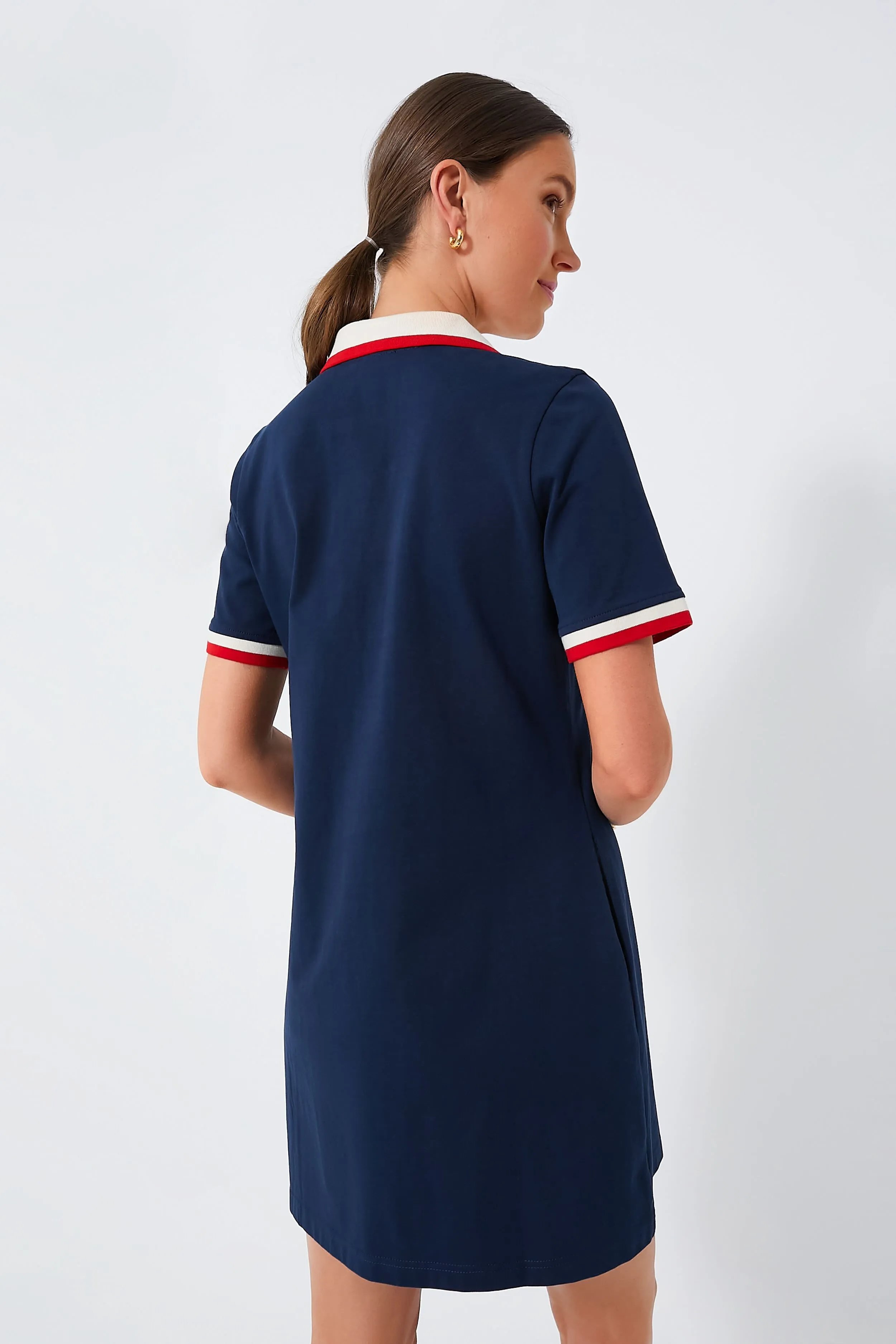 Midnight Navy Hutton Polo Dress