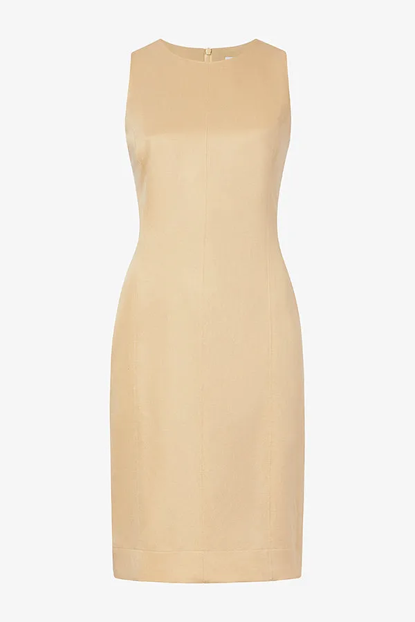 M.M. LAFLEUR - Constance Dress - Everyday Twill :: Butter