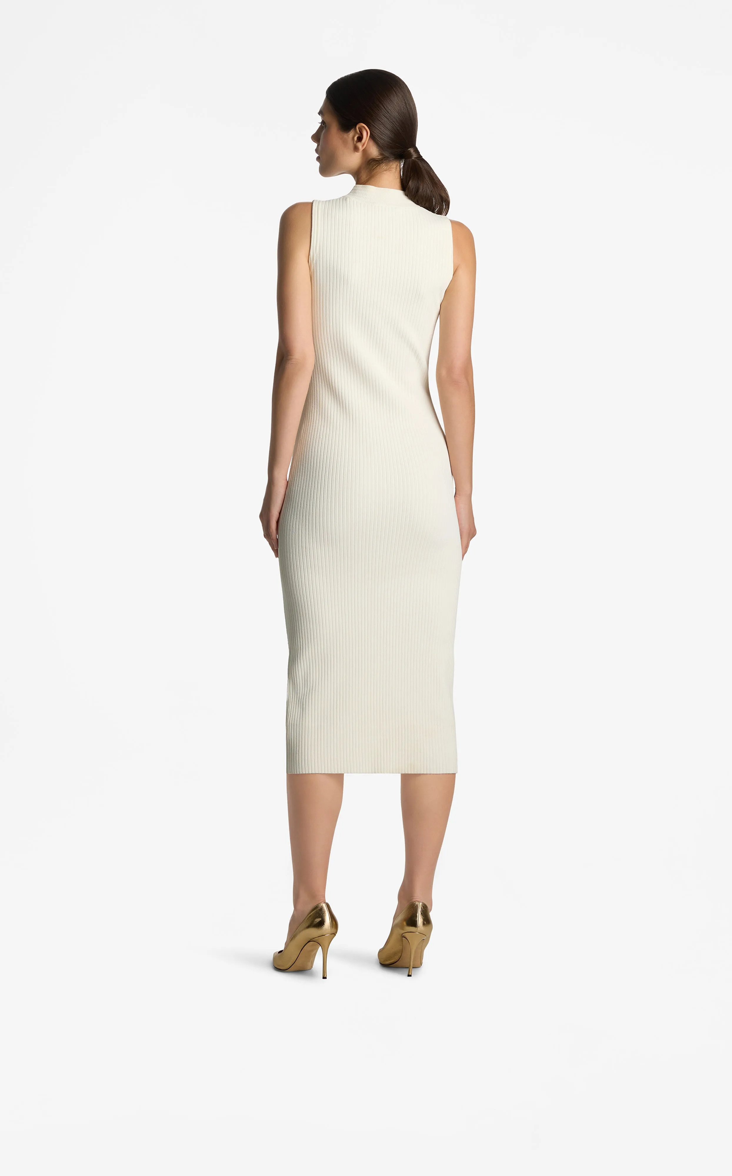 Mock Collar Dress