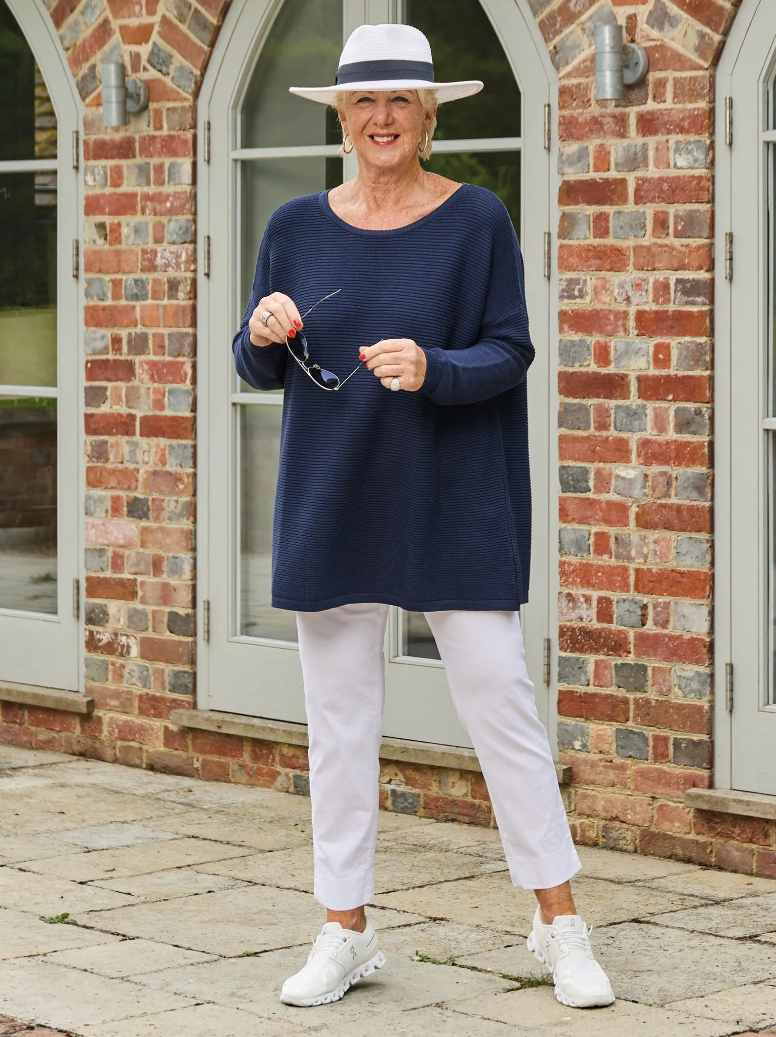 Morgan Knitted Jumper - Navy