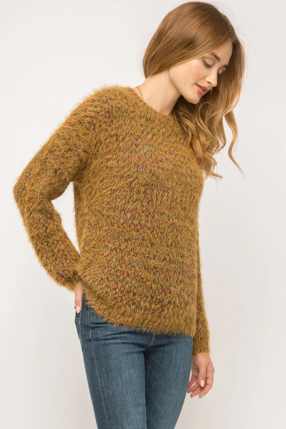 Mustard Mix Sweater