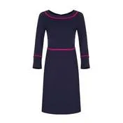 Navy Ponte Dress