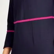Navy Ponte Dress