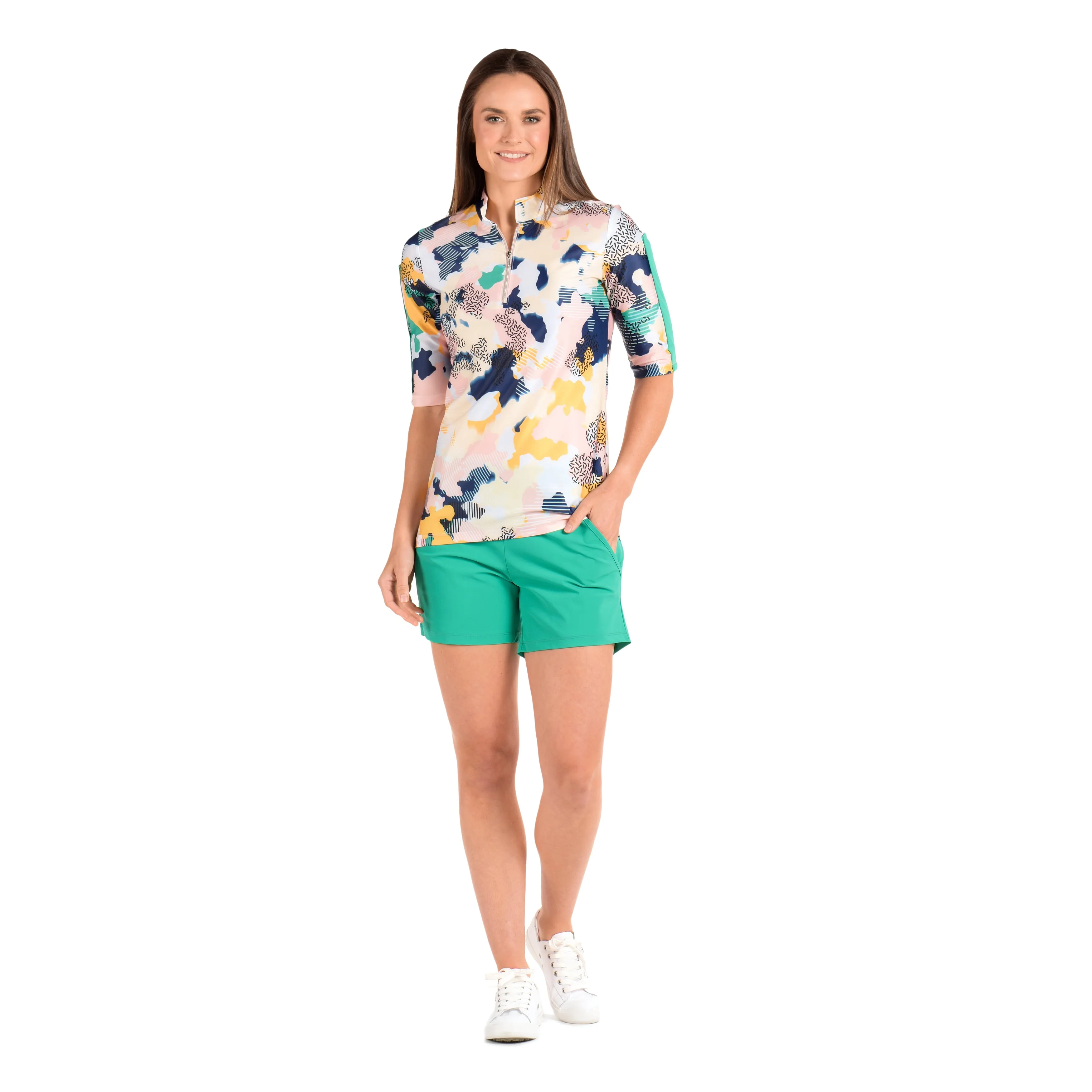 Neva Flutter Print Top - FINAL SALE