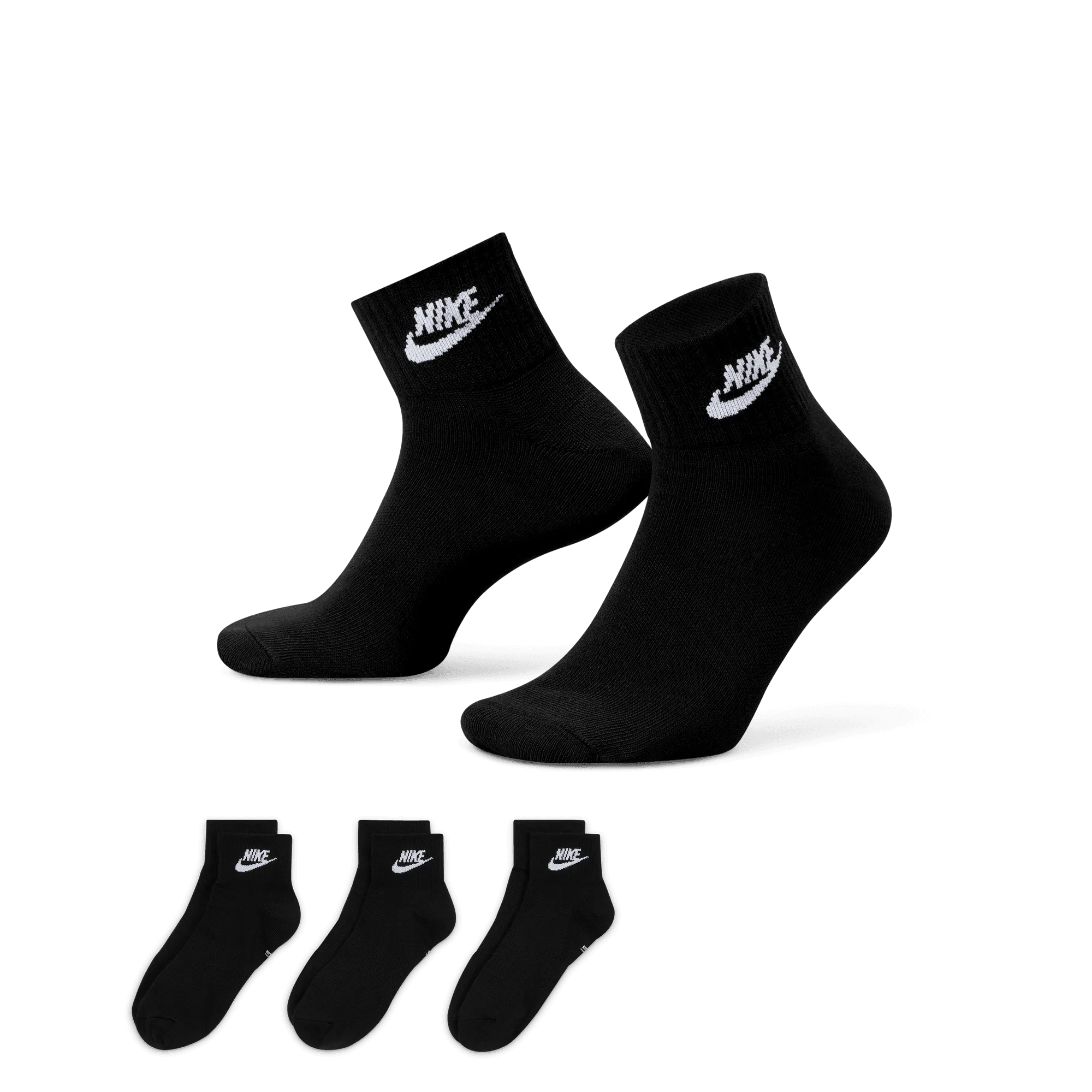 Nike Everyday Essential Ankle Socks (3 Pairs) DX5074-010