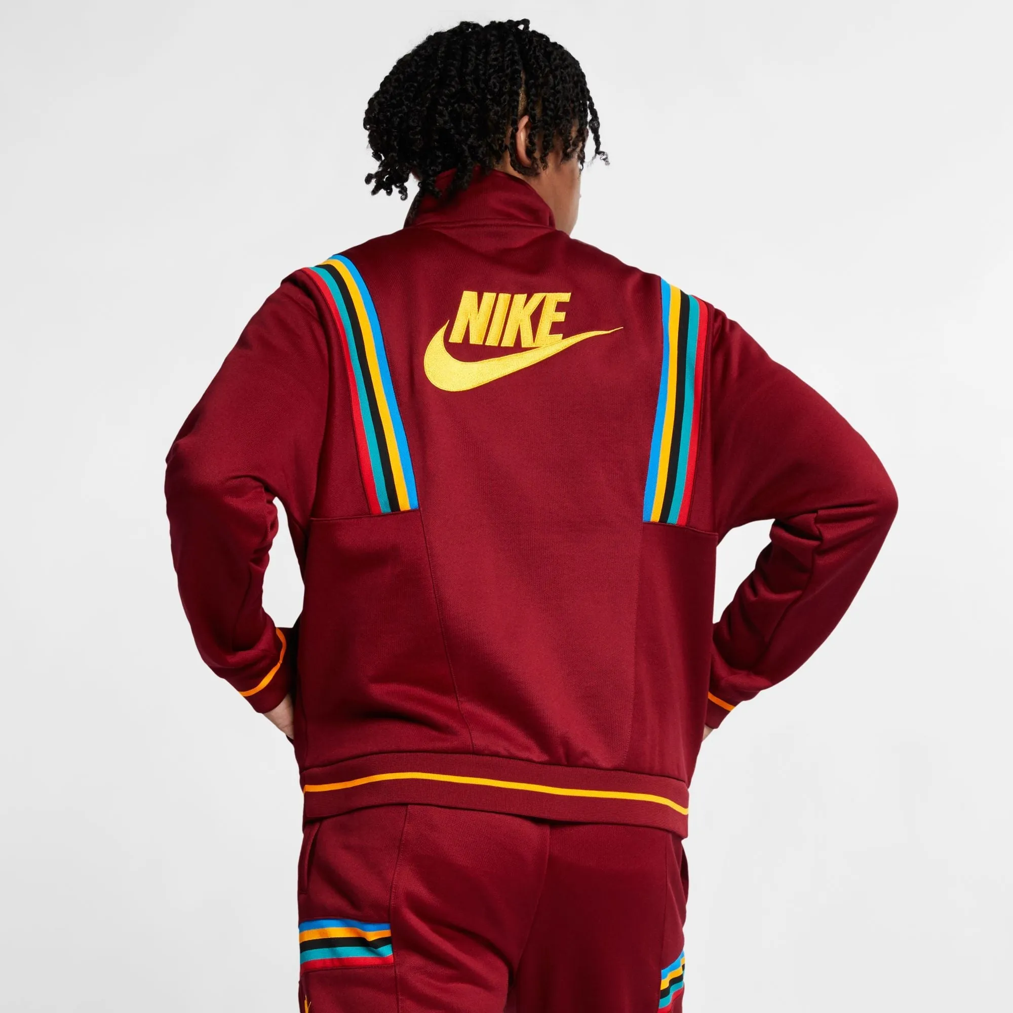 Nike Re-Issue Men's Track Jacket Red-Gold