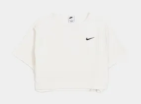 NSW Ribbed Jersey Womens Short Sleeve Shirt (Beige)