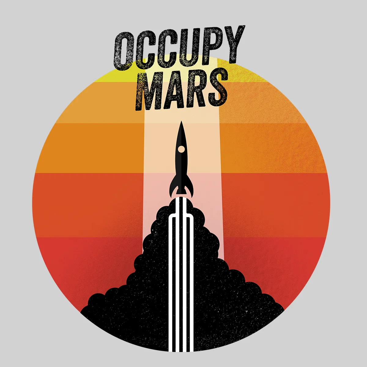 Occupy MARS Nasa Space Project SpaceX Rocket Stars Tank Top