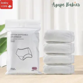 [Pack Of 3] Babycare Cotton Disposable Underwear (4pcs Pack)