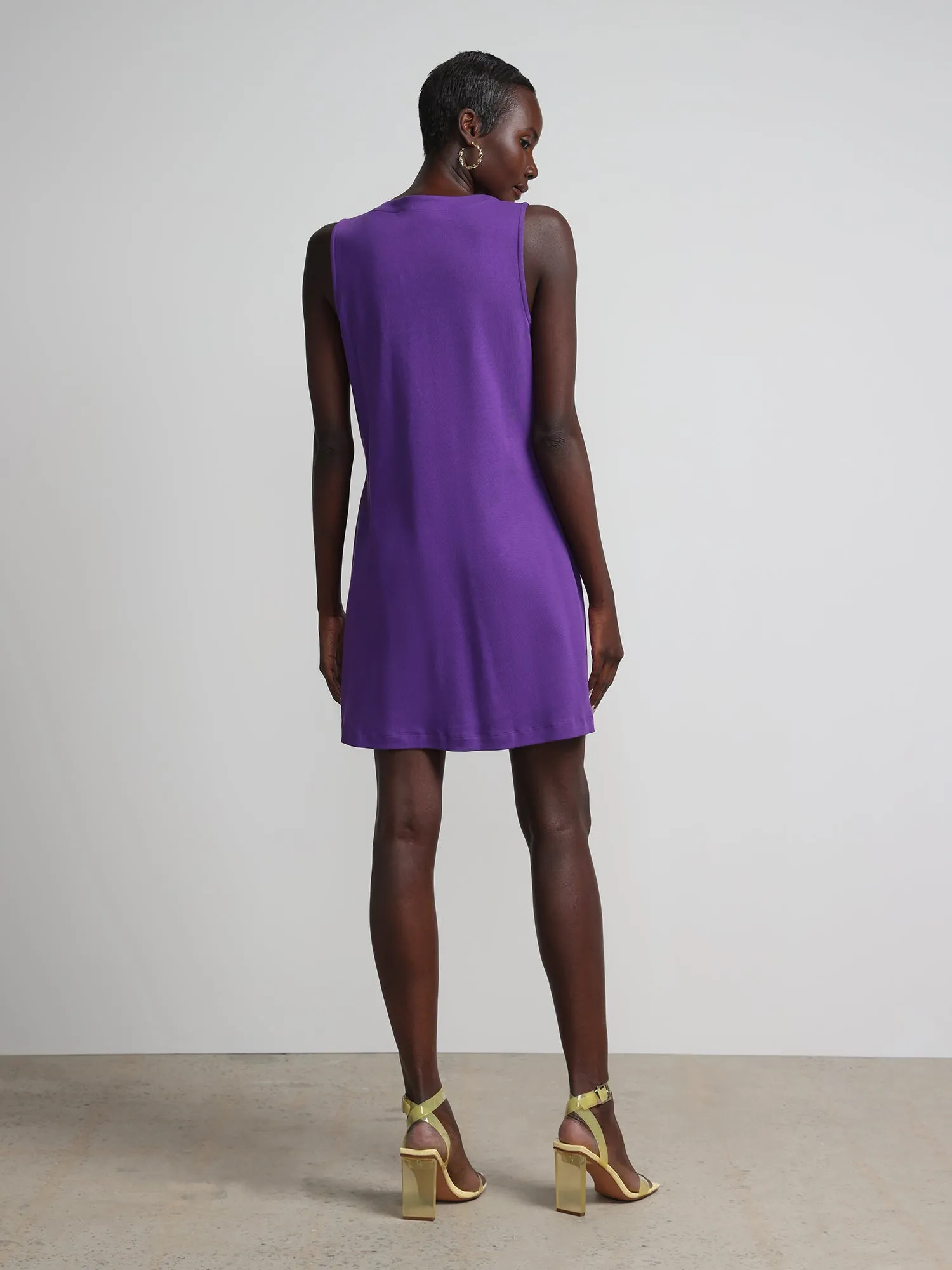 Petite Patch-Pocket Shift Dress - City Knits