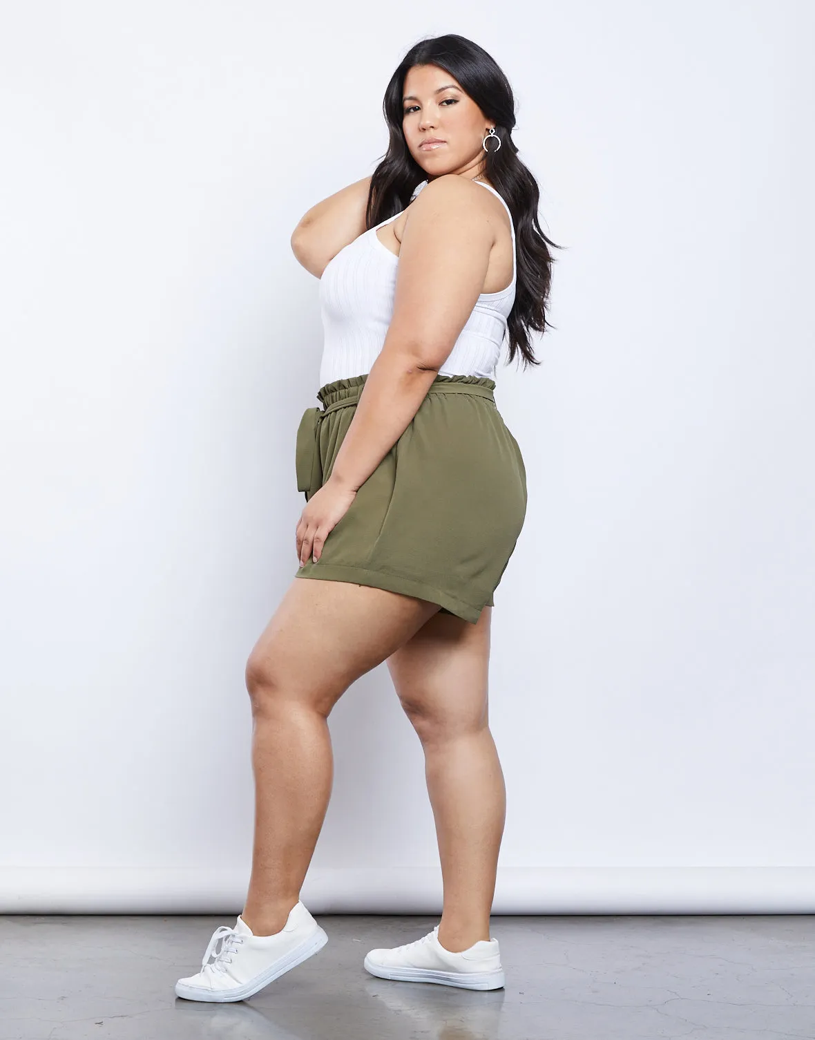 Plus Size Racer Back Tank