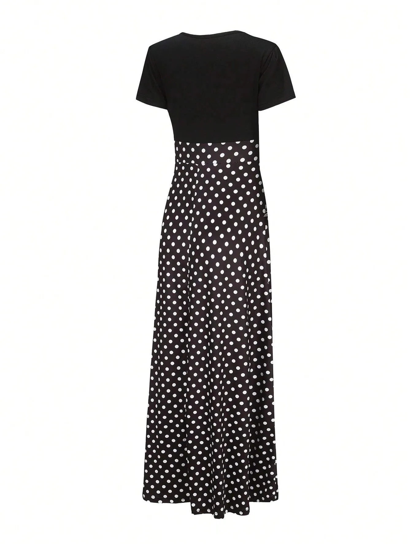Polka Dot Print A-line Dress