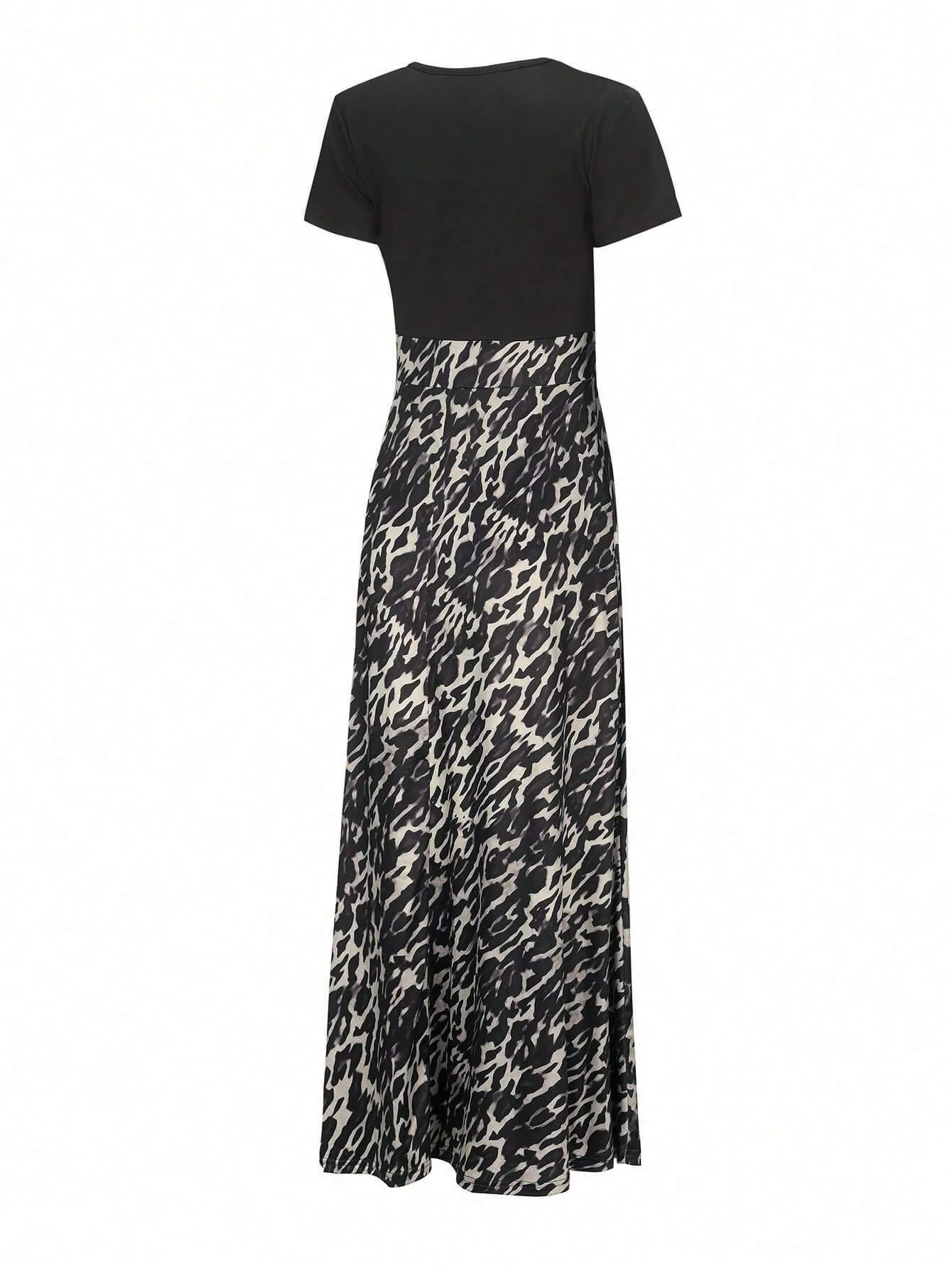 Polka Dot Print A-line Dress