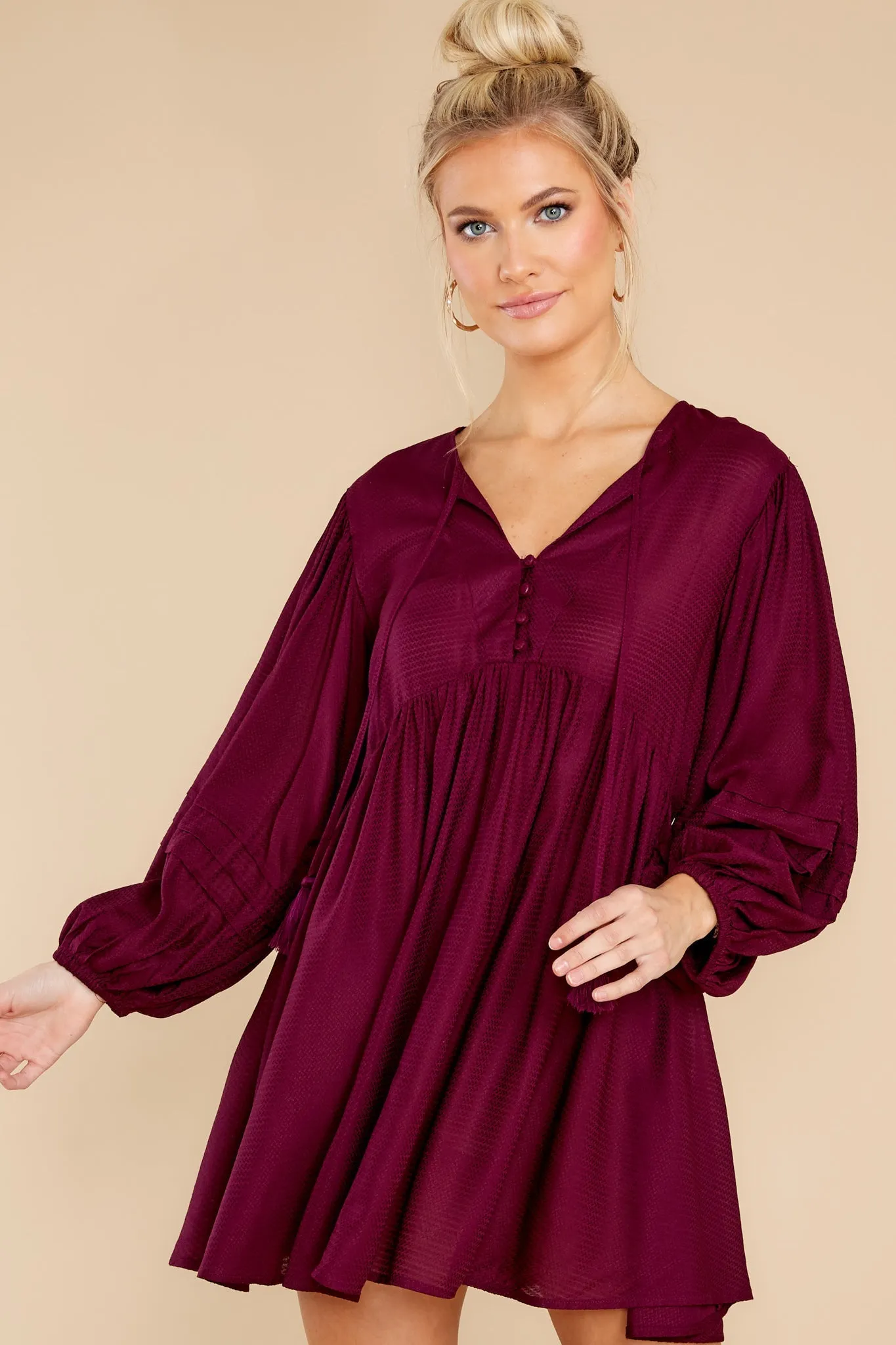Port Plum Dress