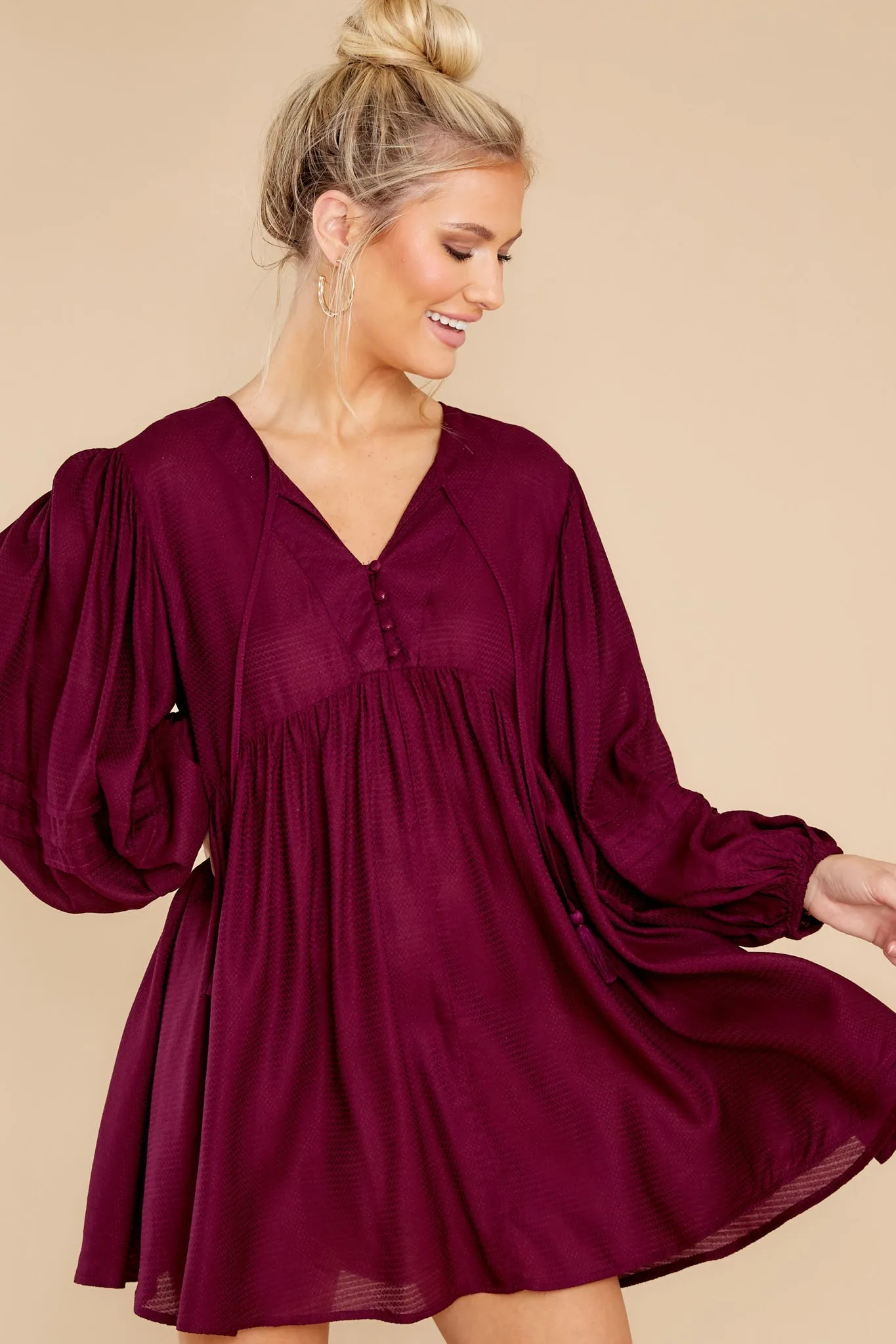 Port Plum Dress