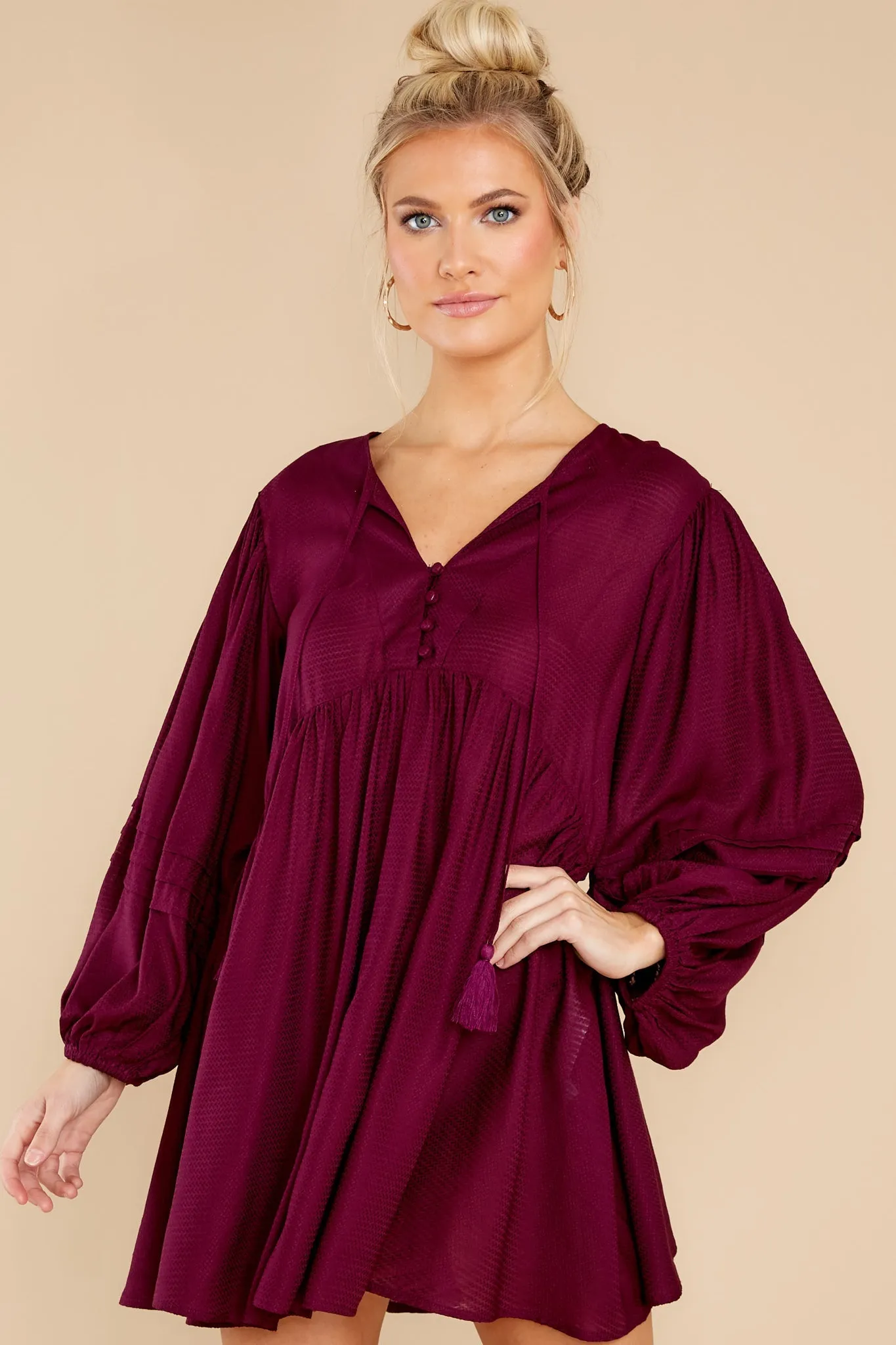 Port Plum Dress