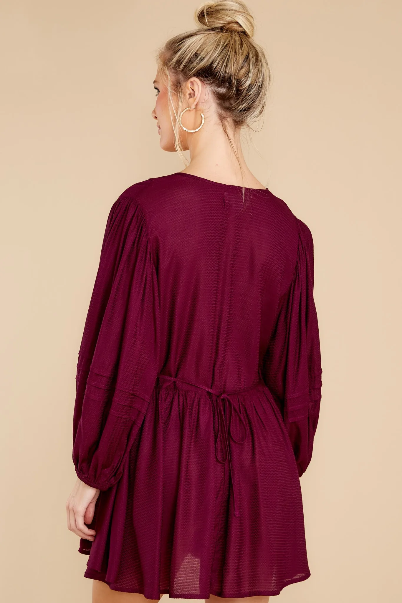 Port Plum Dress