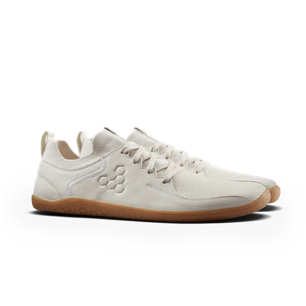 [PRE-ORDER] Vivobarefoot Primus Asana Leather Mens Limestone (ETA. MID DEC)
