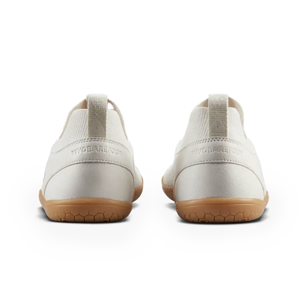 [PRE-ORDER] Vivobarefoot Primus Asana Leather Mens Limestone (ETA. MID DEC)