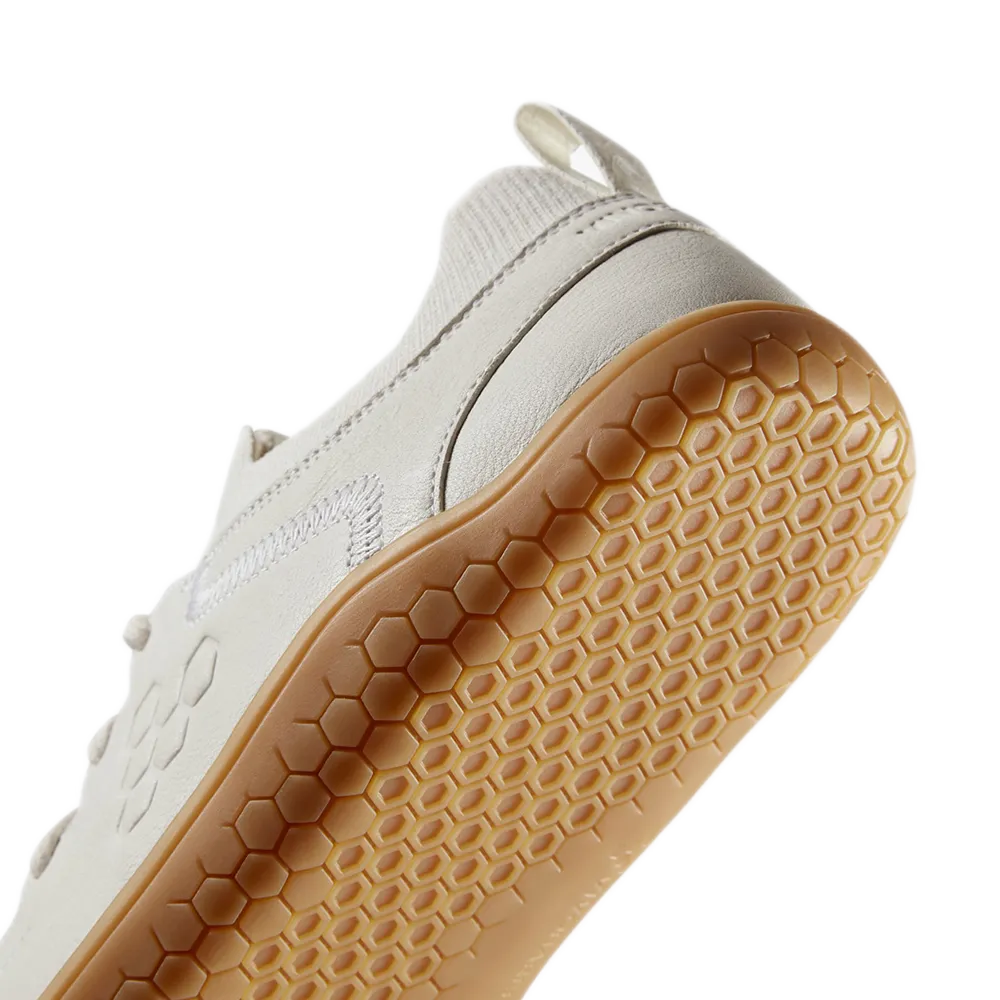 [PRE-ORDER] Vivobarefoot Primus Asana Leather Mens Limestone (ETA. MID DEC)
