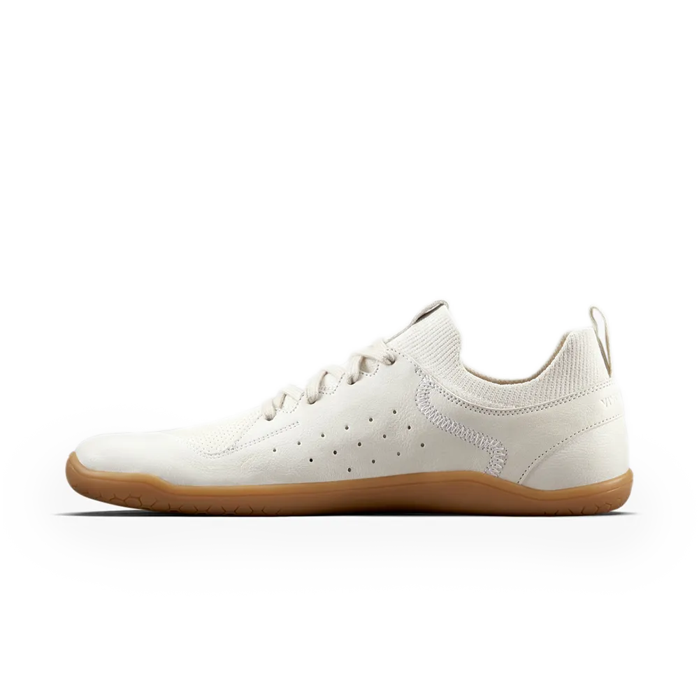 [PRE-ORDER] Vivobarefoot Primus Asana Leather Mens Limestone (ETA. MID DEC)